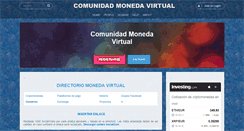 Desktop Screenshot of monedavirtual.org