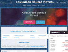 Tablet Screenshot of monedavirtual.org